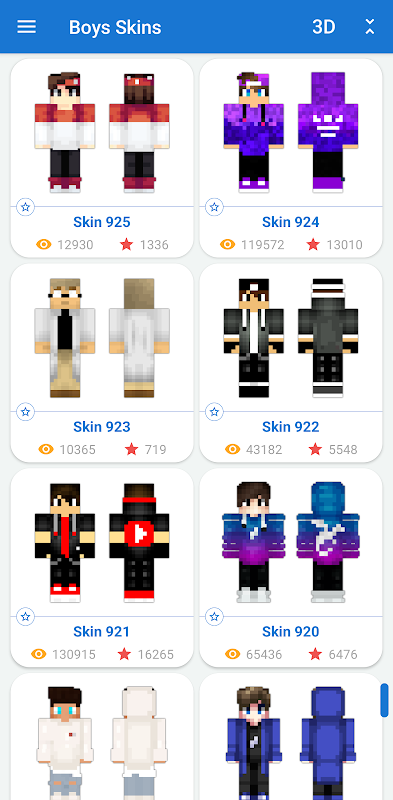 Boys Skins for Minecraft PE 4