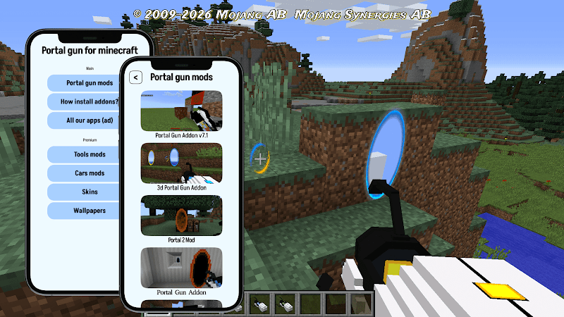 Portal Gun Mod for Minecraft 7