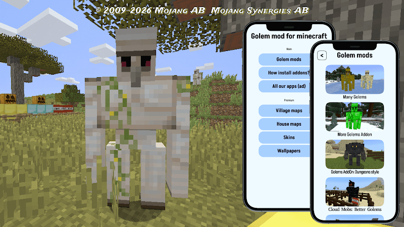 Golem Mod For Minecraft 2