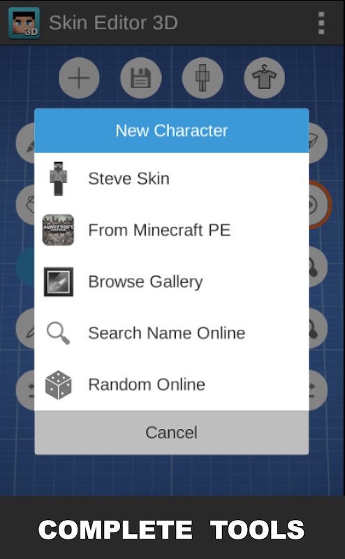 Skin Editor 3D for Minecraft 3