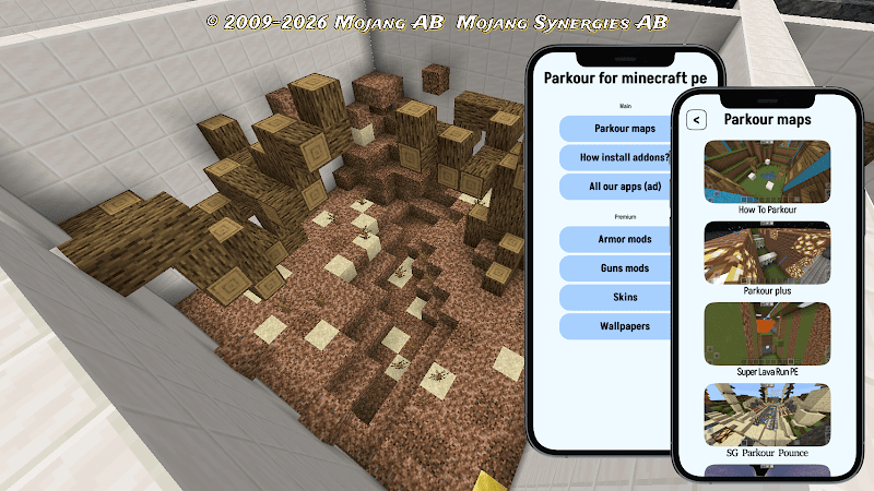 Parkour for minecraft 7