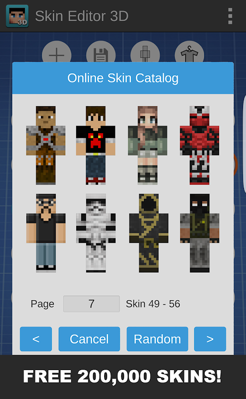 Skin Editor 3D for Minecraft 2