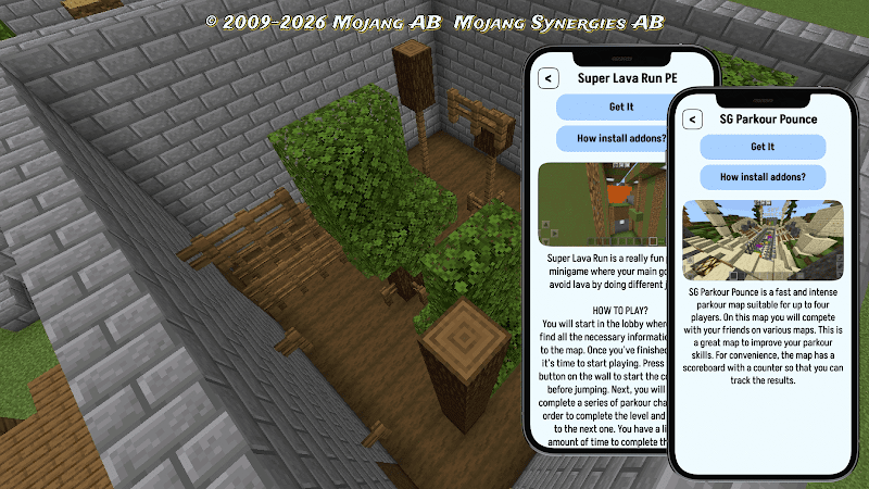 Parkour for minecraft 5